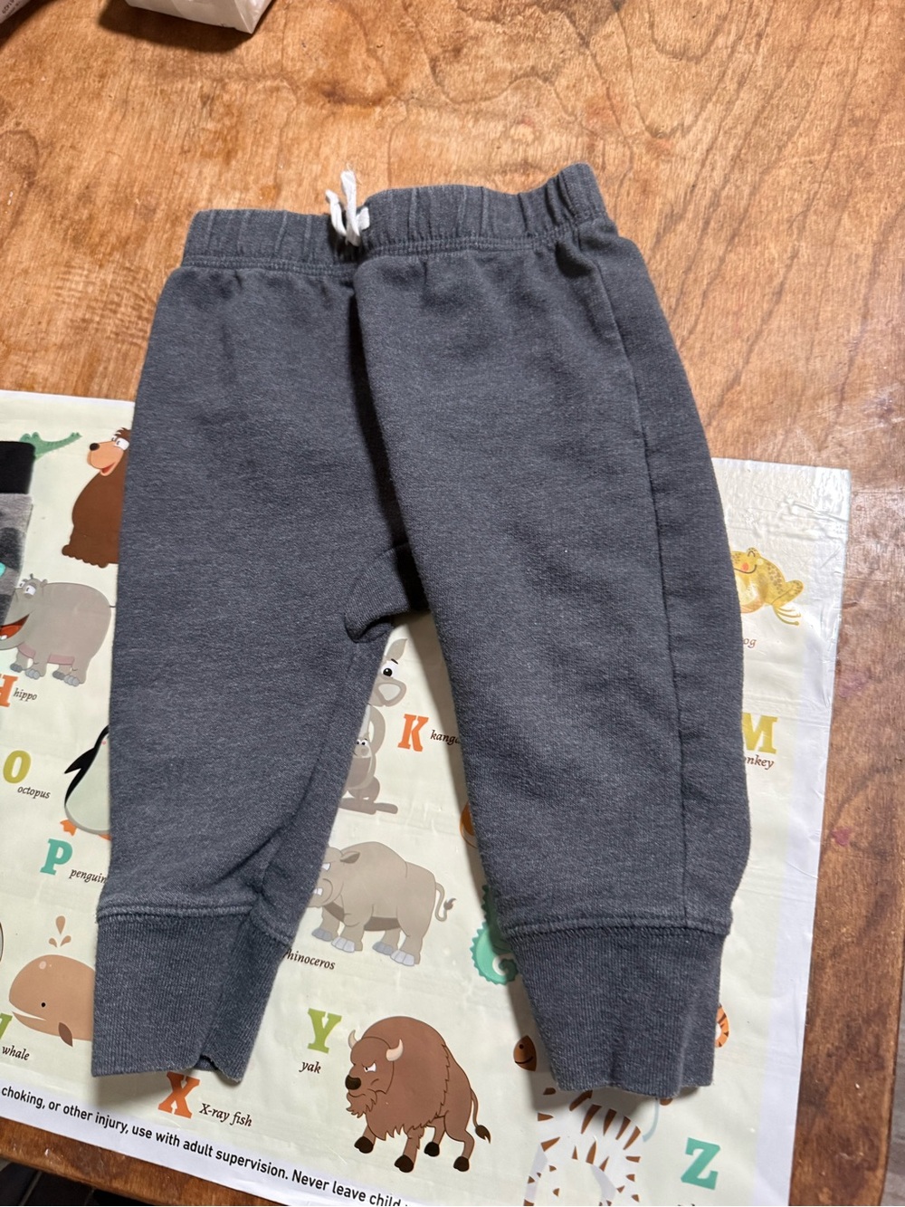 Cat & Jack Charcoal Gray Kids Jogger Sweatpants 12 months